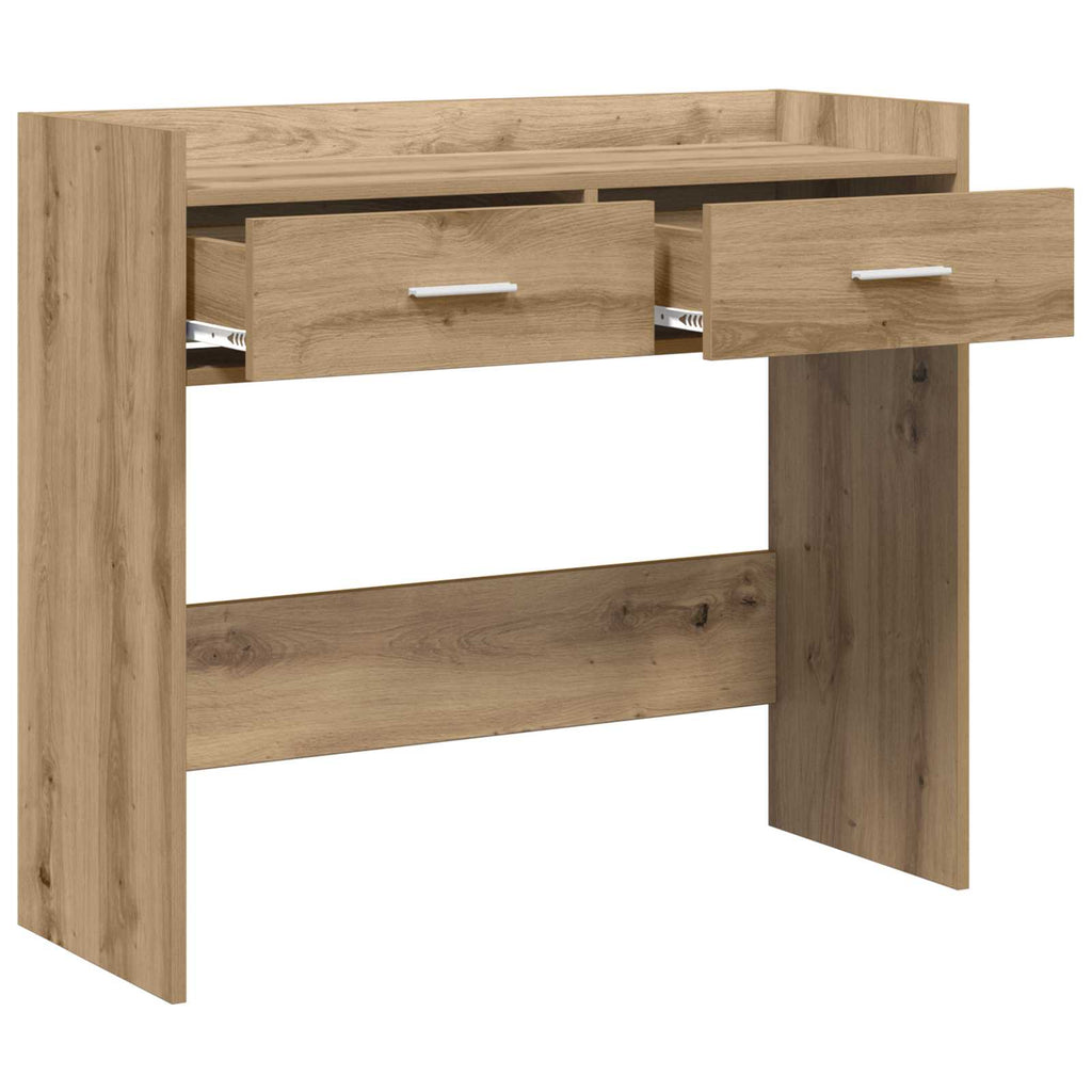 Konsolentisch Artisan-Eiche 90 x 35 x 80 cm Holzwerkstoff