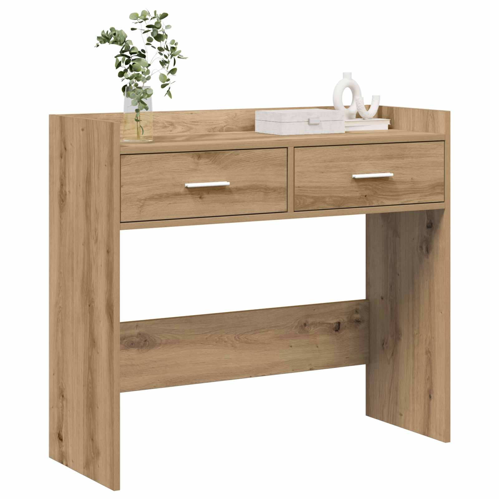 Konsolentisch Artisan-Eiche 90 x 35 x 80 cm Holzwerkstoff