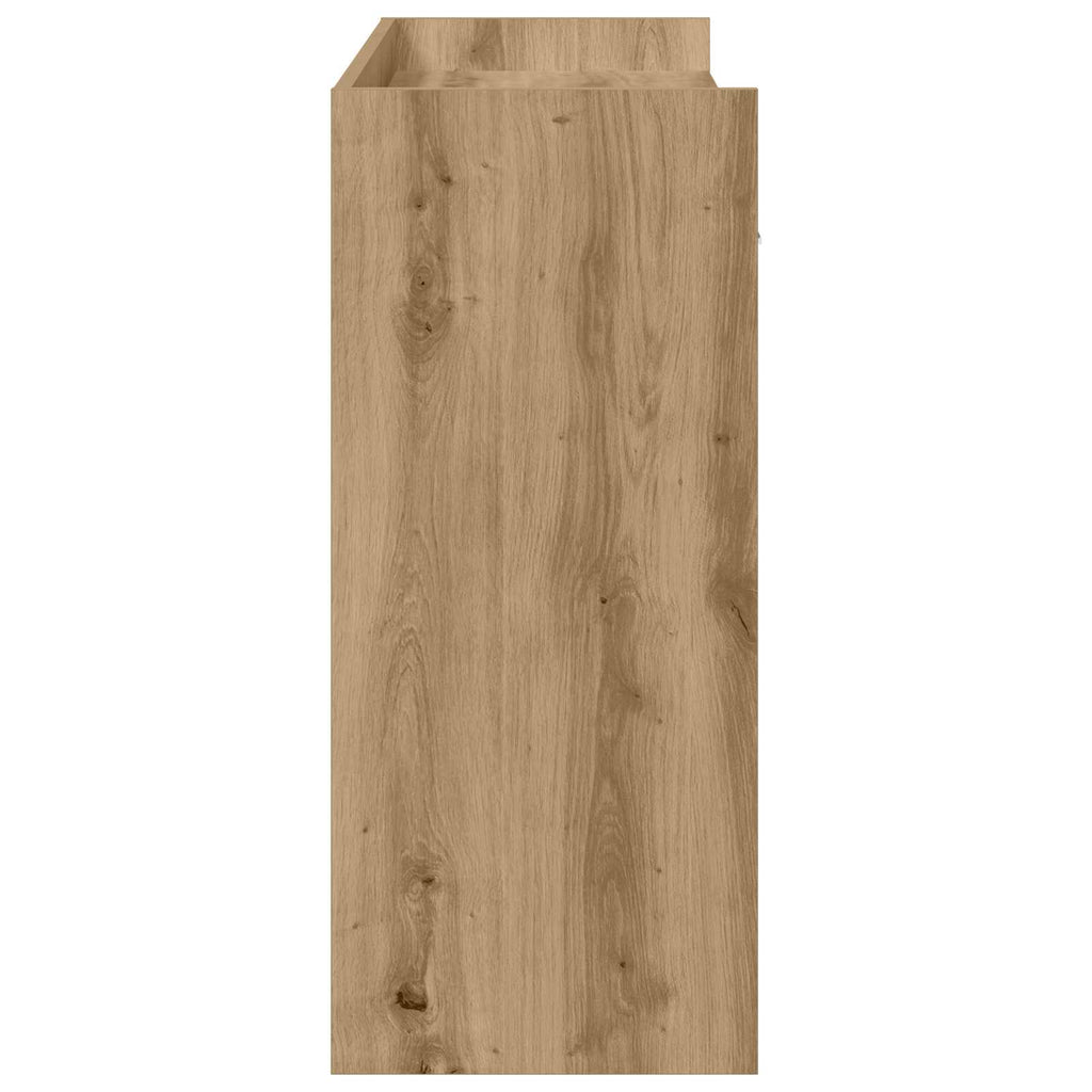 Konsolentisch Artisan-Eiche 90 x 35 x 80 cm Holzwerkstoff