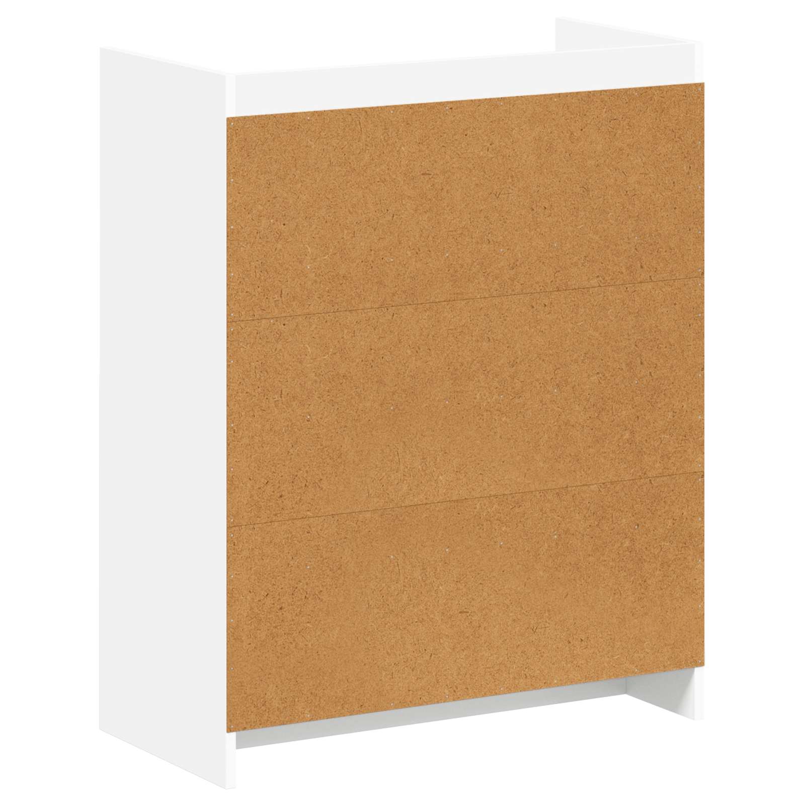 Schuhschrank mit Speicher Weiß 73,5 x 36 x 92 cm Holzwerkstoff