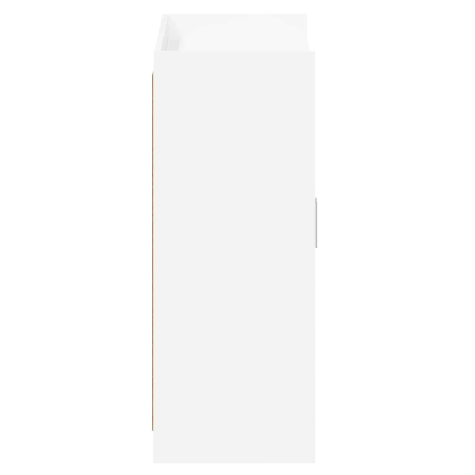 Schuhschrank mit Speicher Weiß 73,5 x 36 x 92 cm Holzwerkstoff