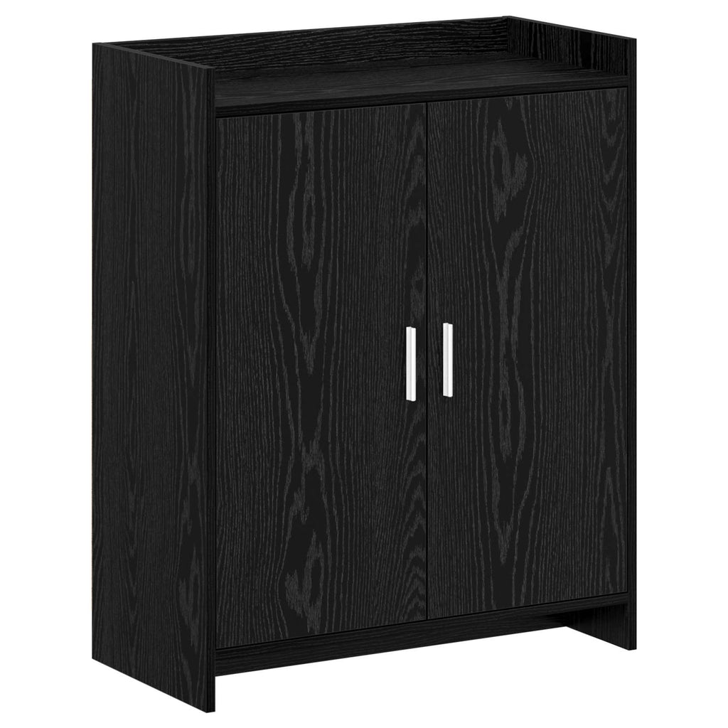 Schuhschrank Schwarze Eiche 73,5 x 36 x 92 cm Holzwerkstoff
