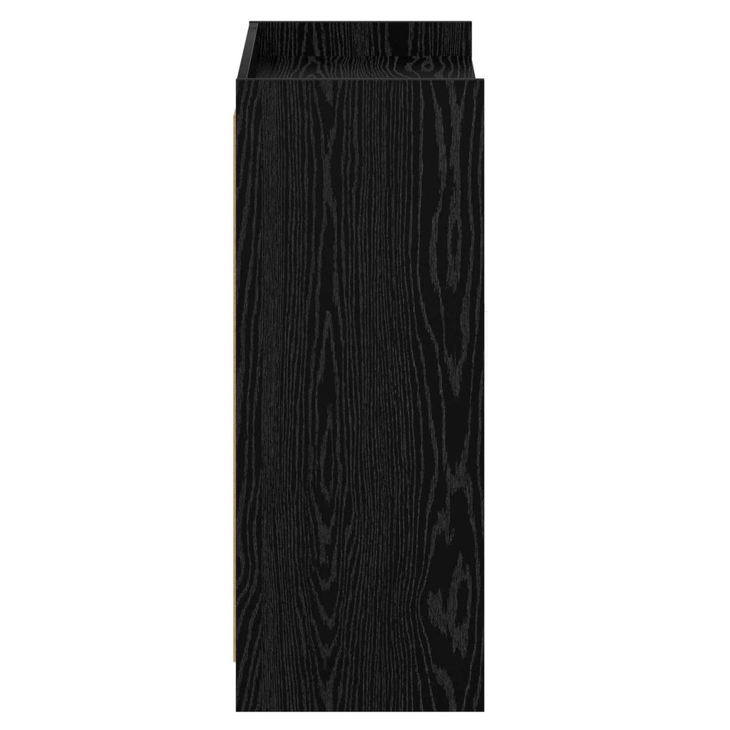 Schuhschrank Schwarze Eiche 73,5 x 36 x 92 cm Holzwerkstoff