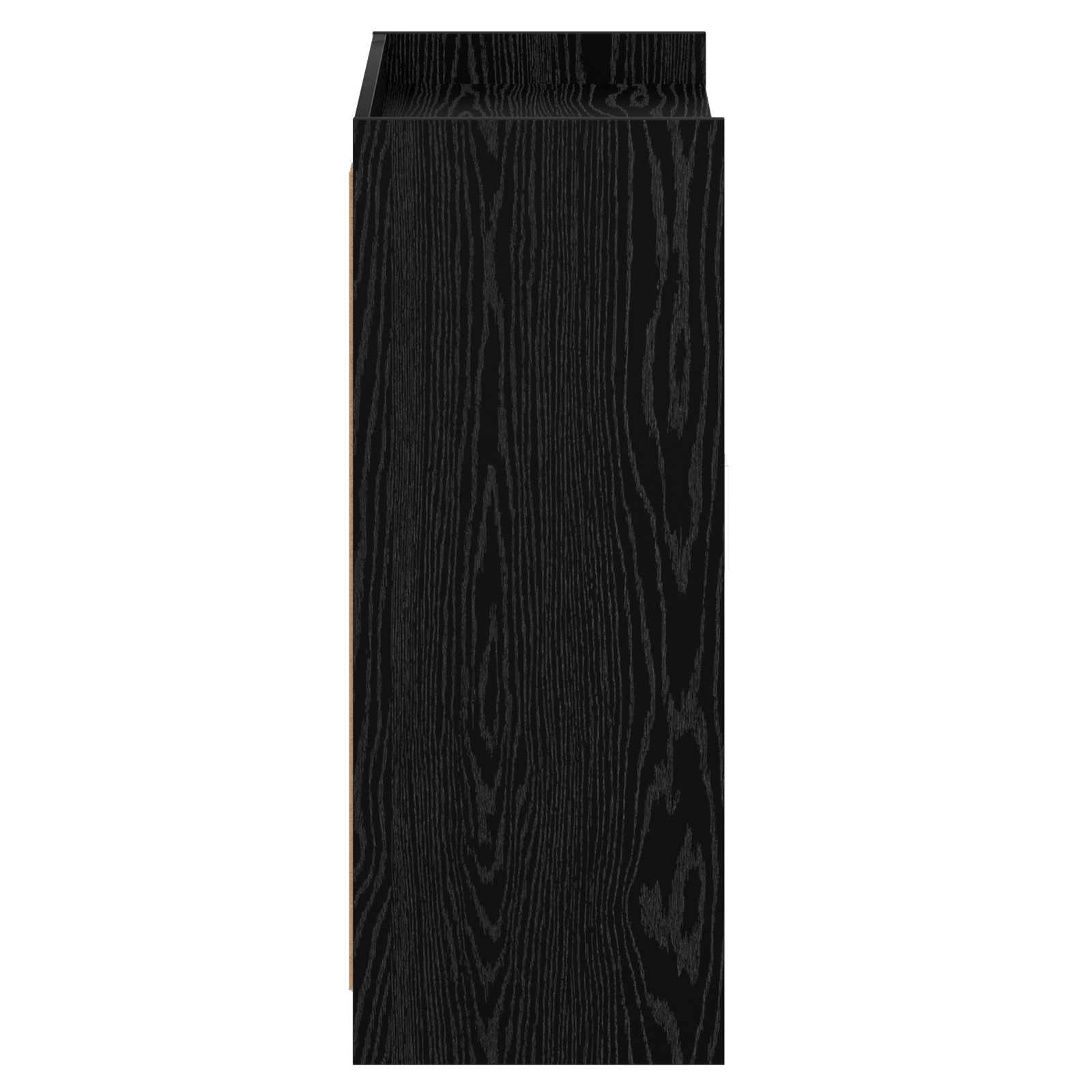 Schuhschrank Schwarze Eiche 73,5 x 36 x 92 cm Holzwerkstoff