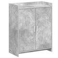 Schuhschrank mit Tür Betongrau 73,5 x 36 x 92 cm Holzwerkstoff