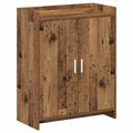 Schuhschrank mit Tür Altholz 73,5 x 36 x 92 cm Holzwerkstoff