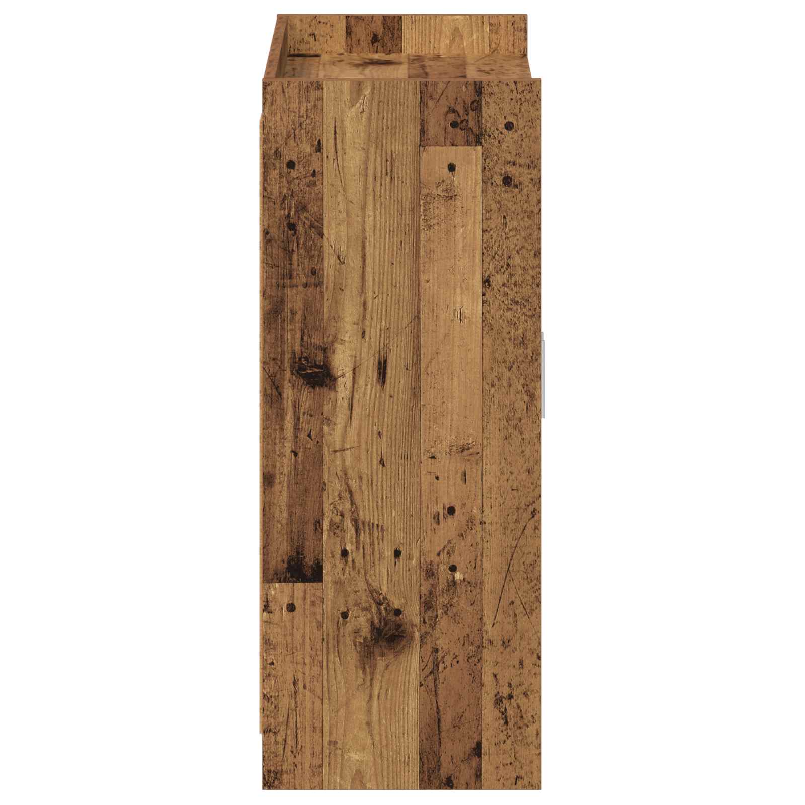 Schuhschrank mit Tür Altholz 73,5 x 36 x 92 cm Holzwerkstoff