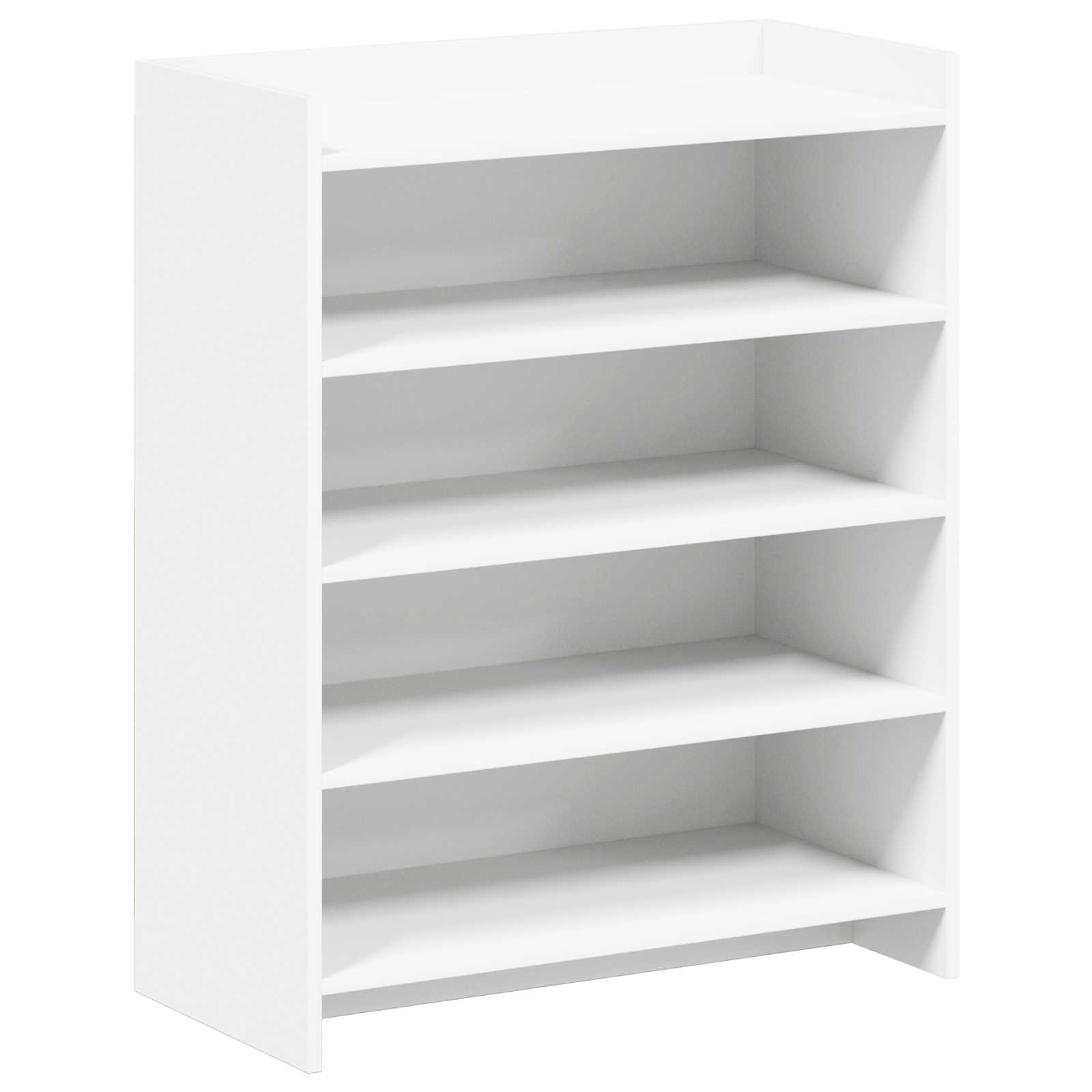 Schuhschrank mit Speicher Weiß 73,5 x 36 x 92 cm Holzwerkstoff
