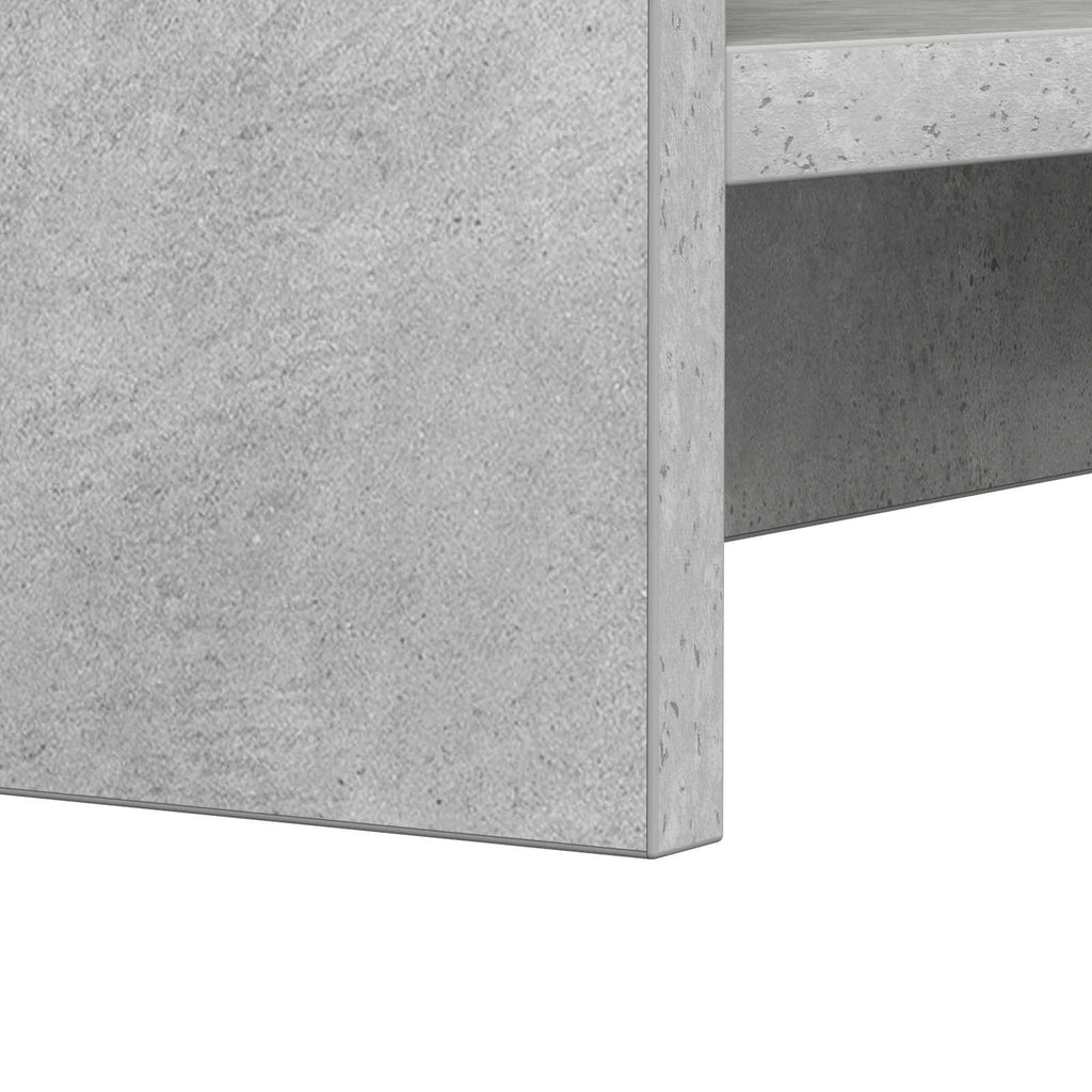 Schuhschrank Betongrau 73,5 x 36 x 92 cm Holzwerkstoff