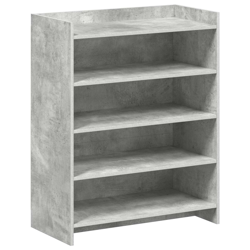 Schuhschrank Betongrau 73,5 x 36 x 92 cm Holzwerkstoff