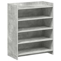 Schuhschrank Betongrau 73,5 x 36 x 92 cm Holzwerkstoff
