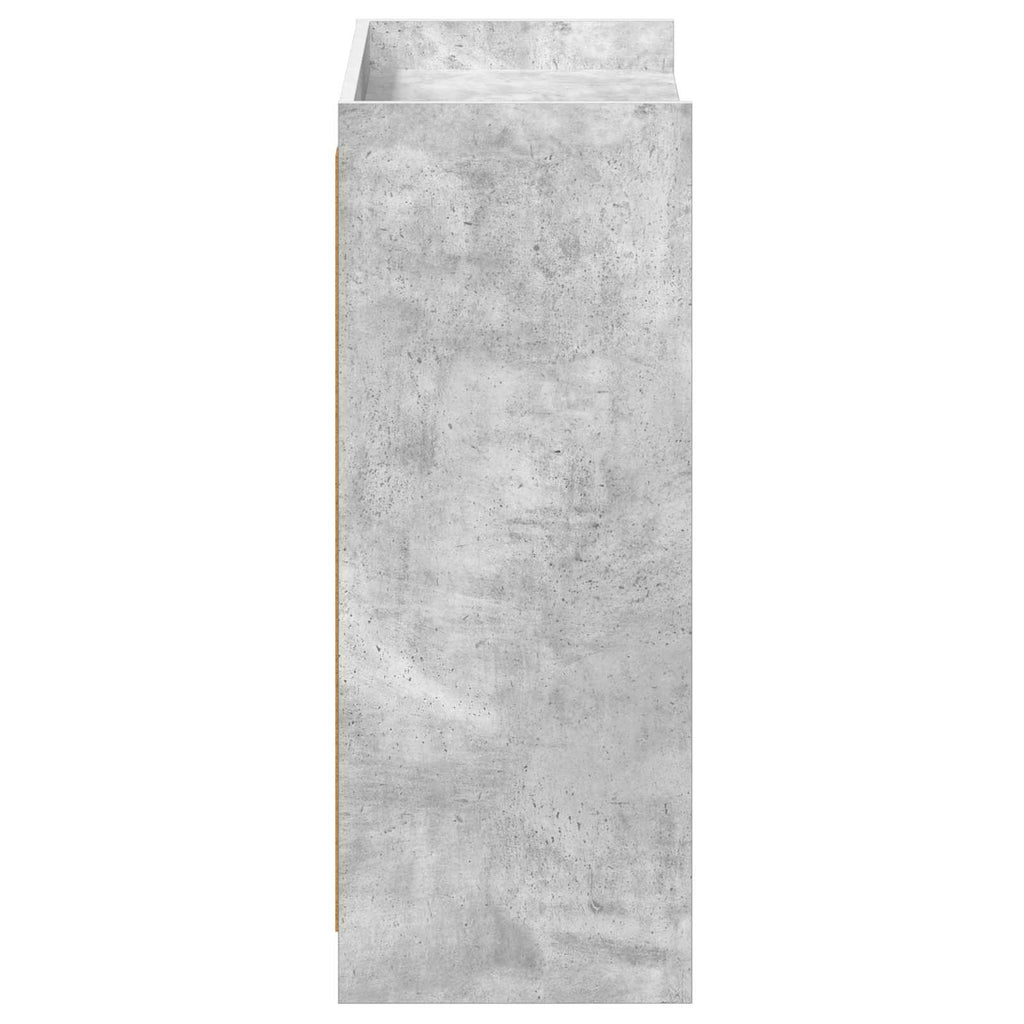 Schuhschrank Betongrau 73,5 x 36 x 92 cm Holzwerkstoff