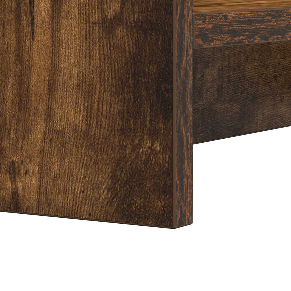 Schuhschrank Geräucherte Eiche 73,5 x 36 x 92 cm Holzwerkstoff
