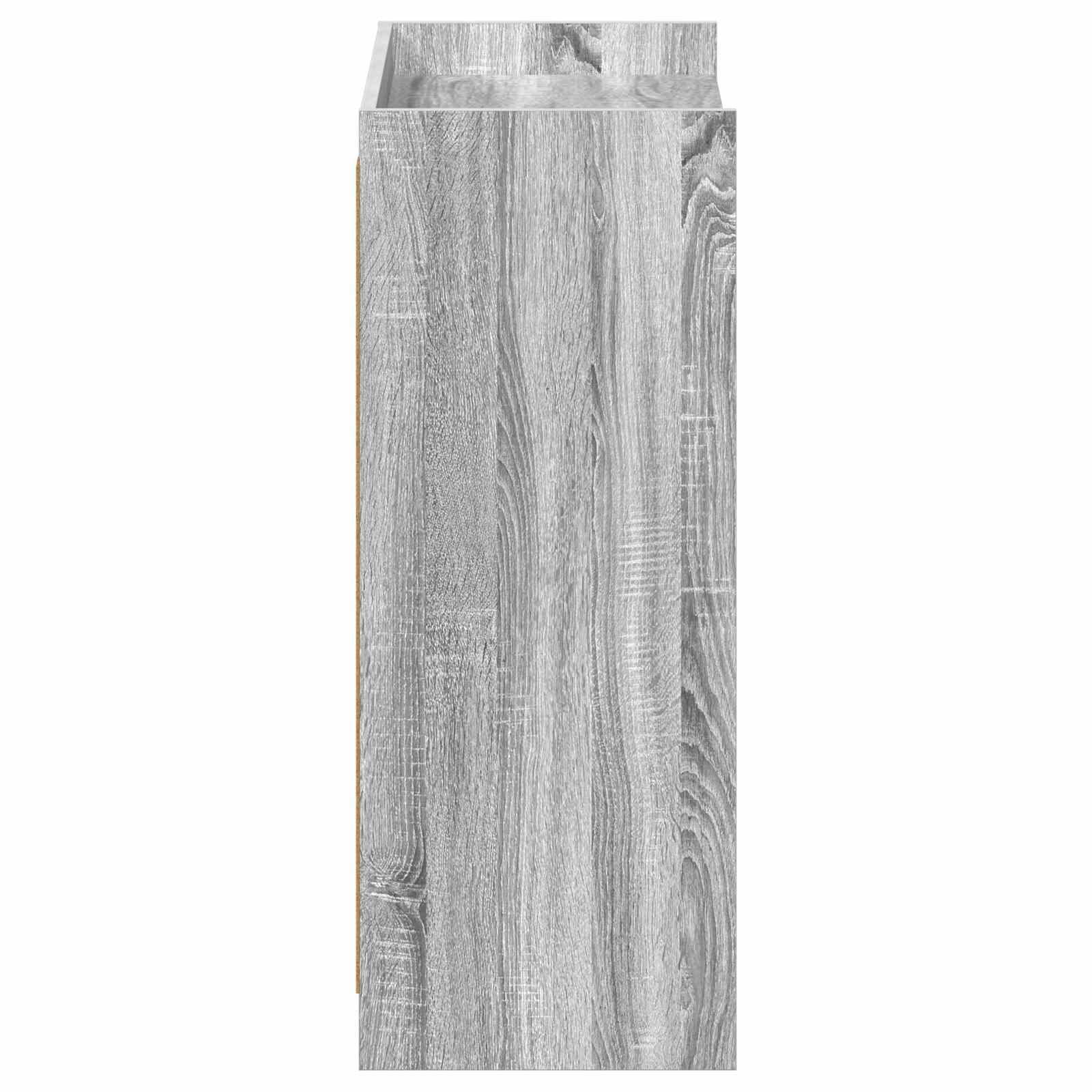 Schuhschrank Grau Sonoma 73,5 x 36 x 92 cm Holzwerkstoff