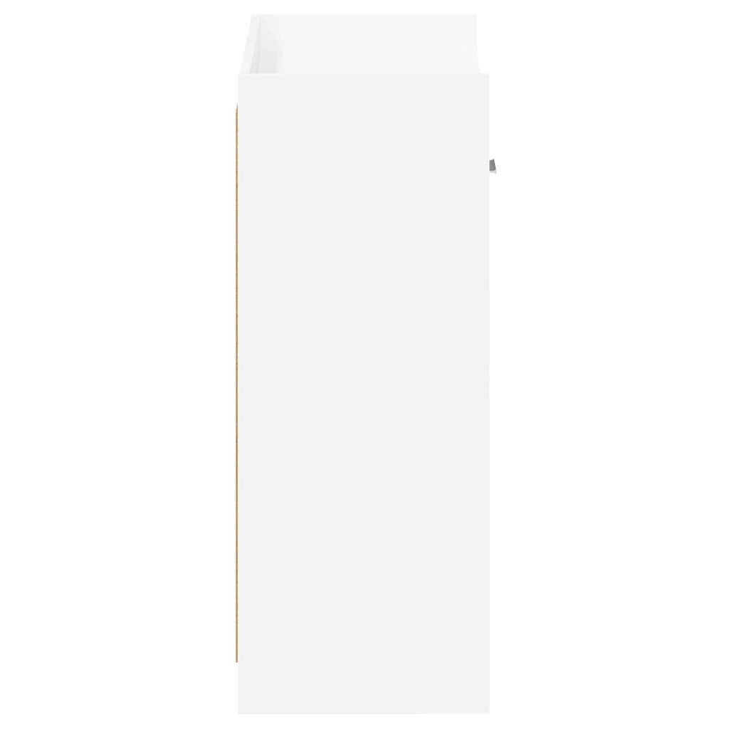 Schuhschrank mit Speicher Weiß 73,5 x 36 x 92 cm Holzwerkstoff