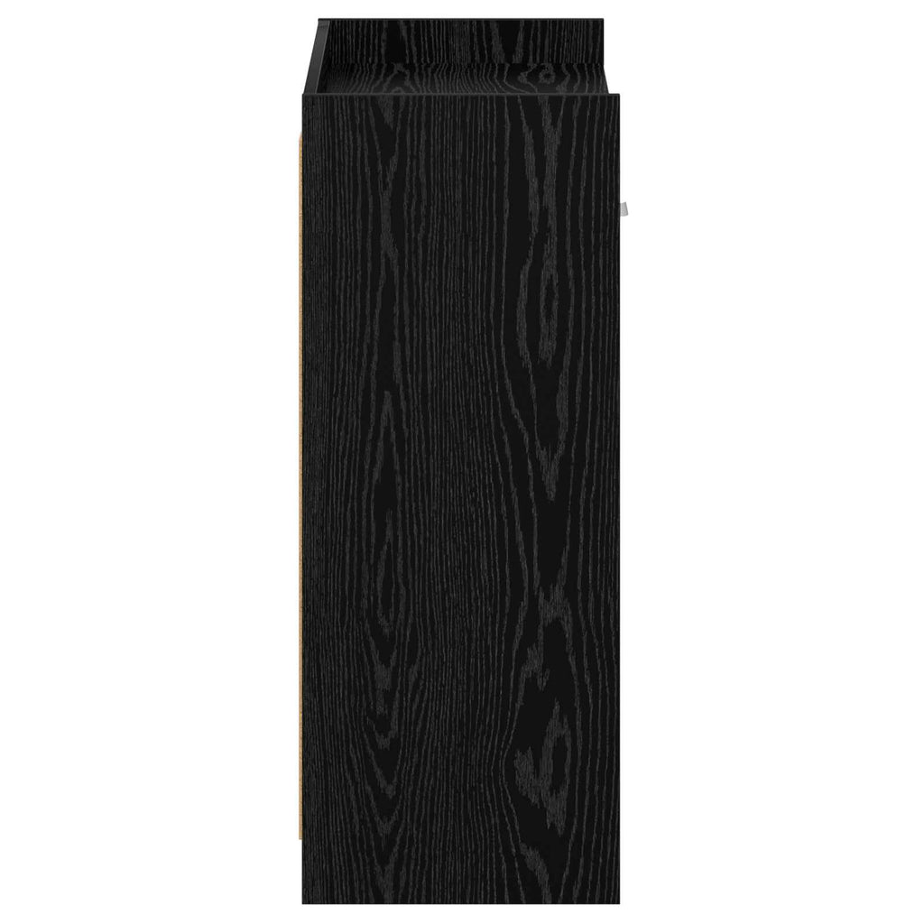 Schuhschrank Schwarze Eiche 73,5 x 36 x 92 cm Holzwerkstoff