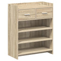 Schuhschrank Sonoma-Eiche 73,5 x 36 x 92 cm Holzwerkstoff