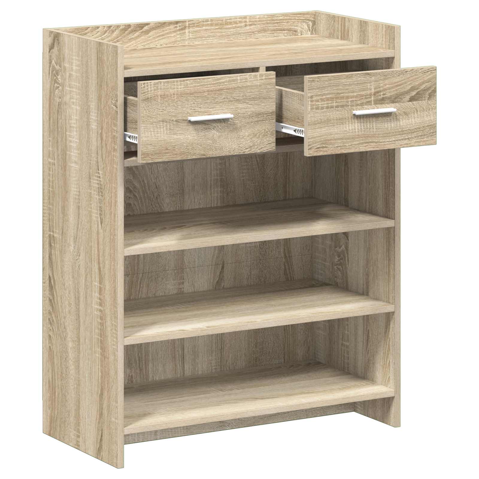 Schuhschrank Sonoma-Eiche 73,5 x 36 x 92 cm Holzwerkstoff