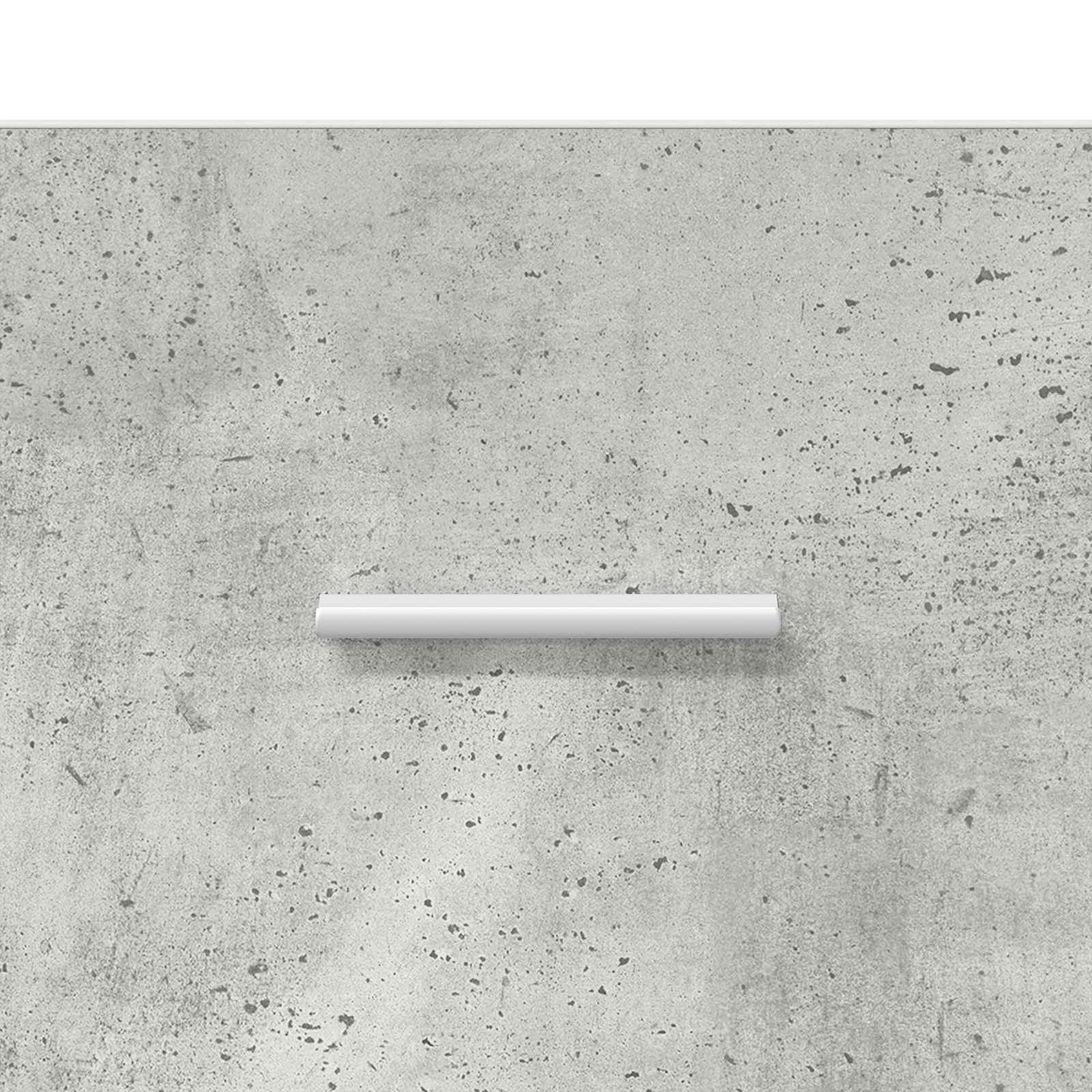 Schuhschrank Betongrau 73,5 x 36 x 92 cm Holzwerkstoff