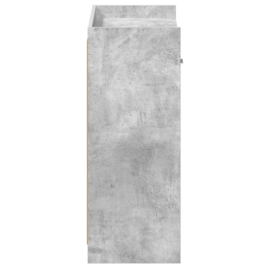 Schuhschrank Betongrau 73,5 x 36 x 92 cm Holzwerkstoff