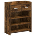 Schuhschrank Geräucherte Eiche 73,5 x 36 x 92 cm Holzwerkstoff
