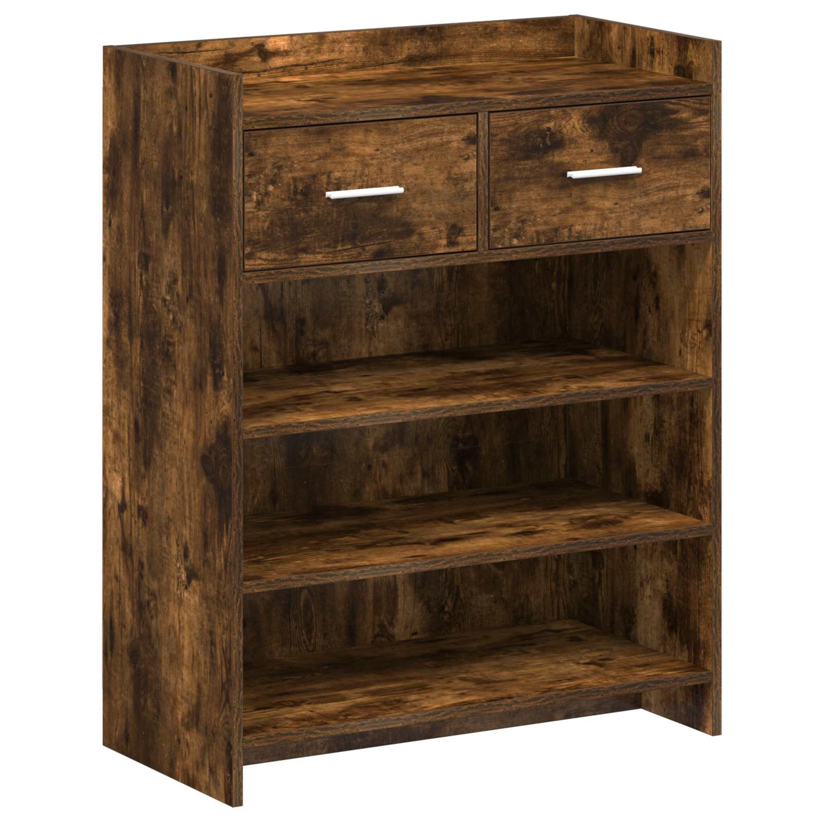 Schuhschrank Geräucherte Eiche 73,5 x 36 x 92 cm Holzwerkstoff