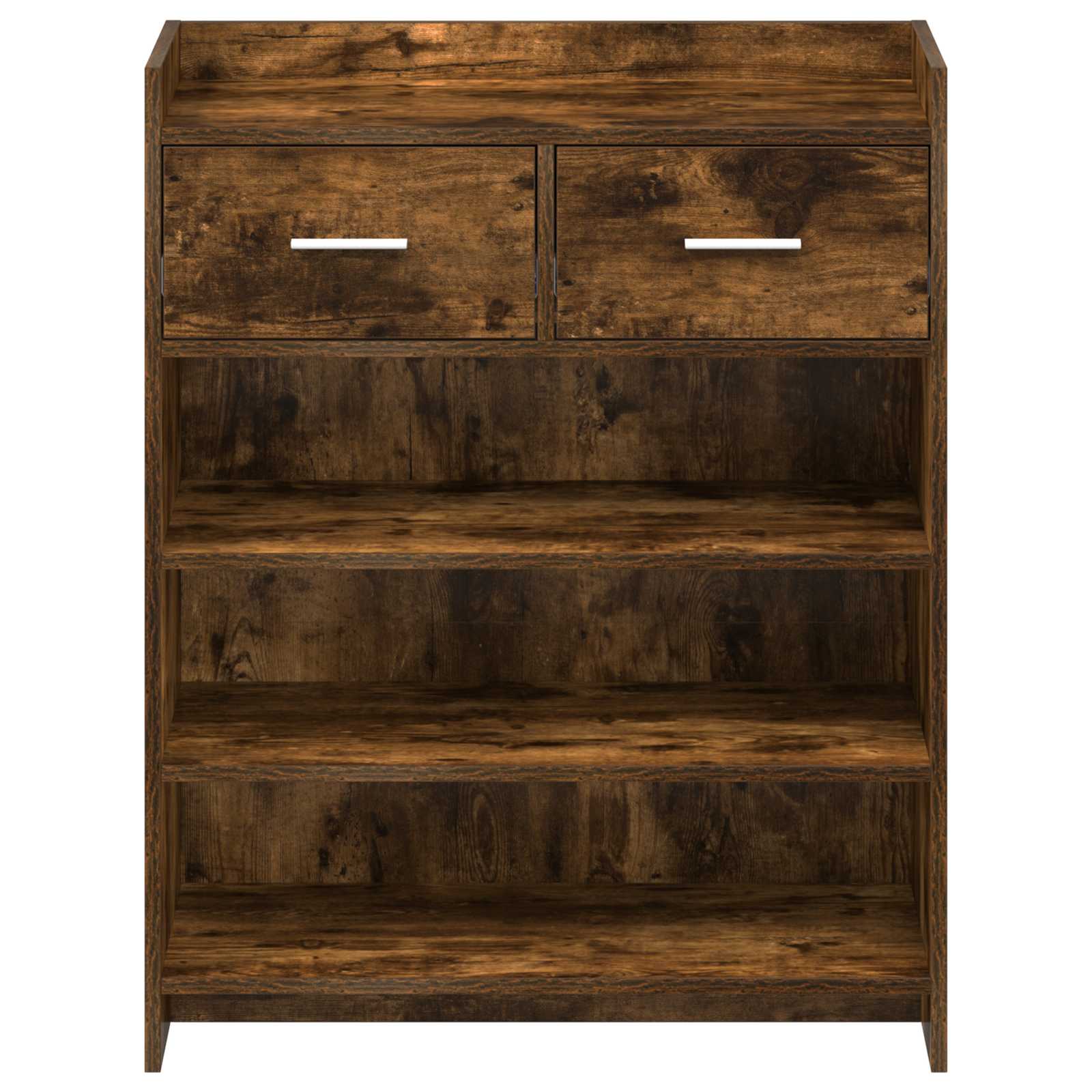 Schuhschrank Geräucherte Eiche 73,5 x 36 x 92 cm Holzwerkstoff
