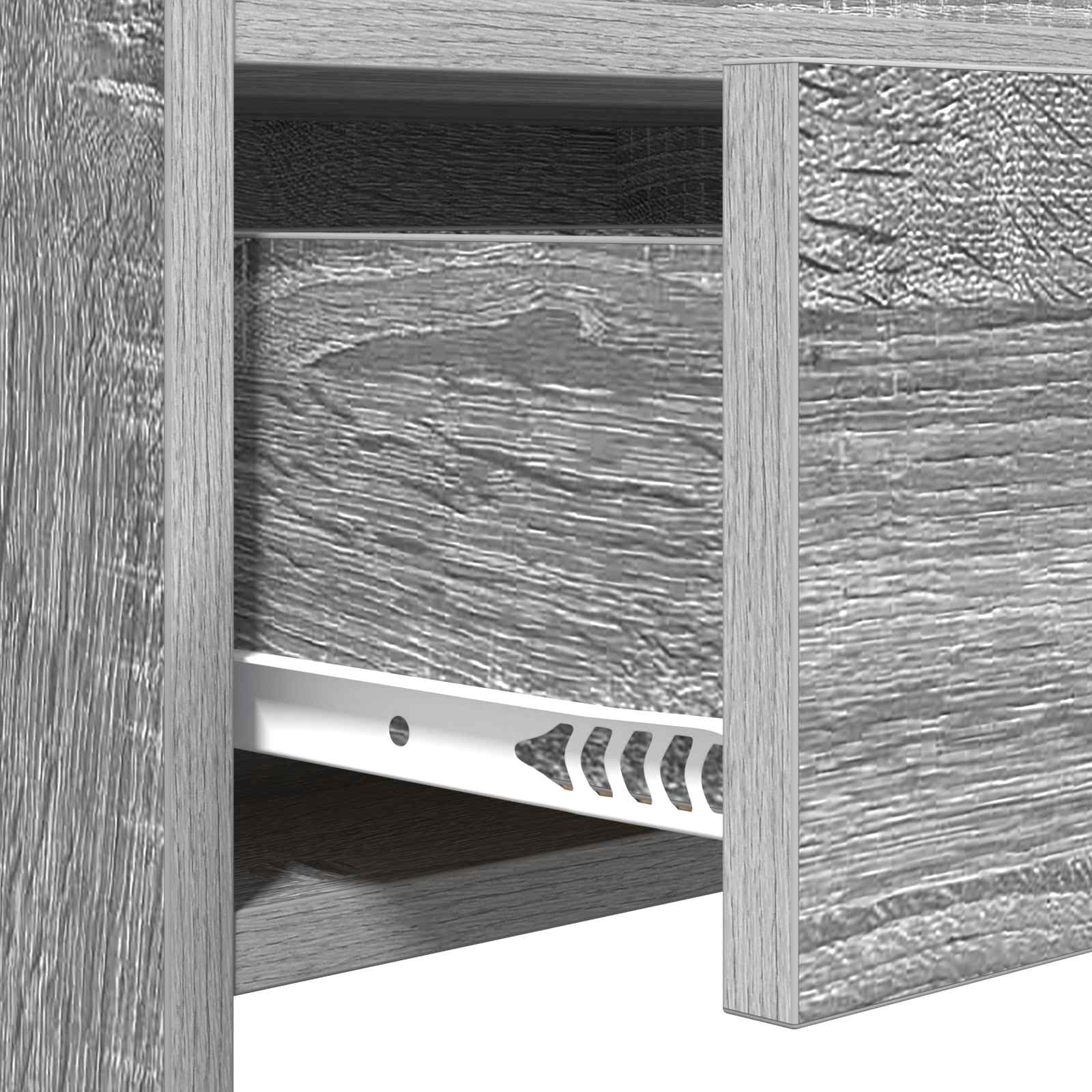 Schuhschrank Grau Sonoma 73,5 x 36 x 92 cm Holzwerkstoff