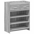 Schuhschrank Grau Sonoma 73,5 x 36 x 92 cm Holzwerkstoff