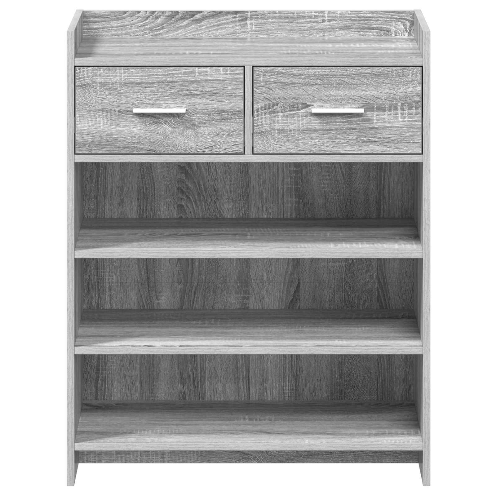 Schuhschrank Grau Sonoma 73,5 x 36 x 92 cm Holzwerkstoff