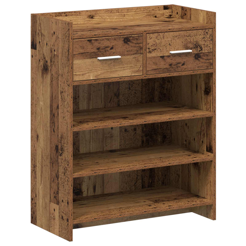 Schuhschrank Altholz 73,5 x 36 x 92 cm Holzwerkstoff