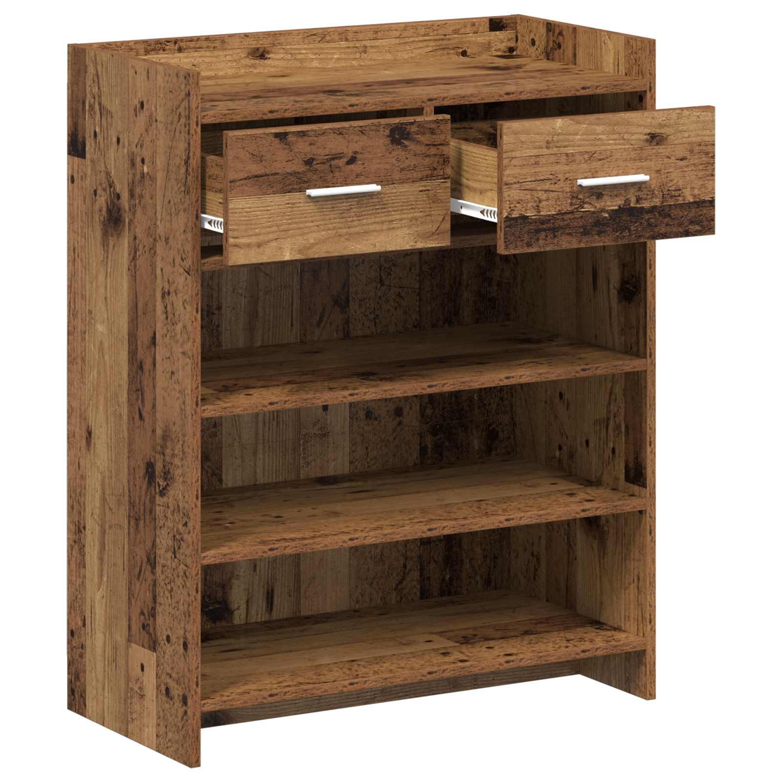 Schuhschrank Altholz 73,5 x 36 x 92 cm Holzwerkstoff