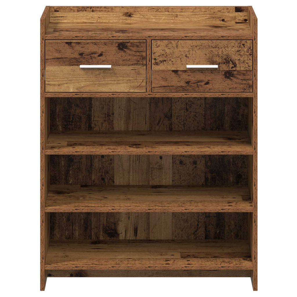 Schuhschrank Altholz 73,5 x 36 x 92 cm Holzwerkstoff