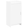Schuhschrank mit Speicher Weiß 48 x 36 x 92 cm Holzwerkstoff