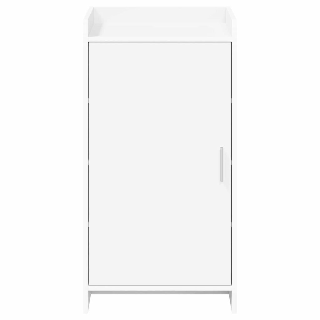 Schuhschrank mit Speicher Weiß 48 x 36 x 92 cm Holzwerkstoff