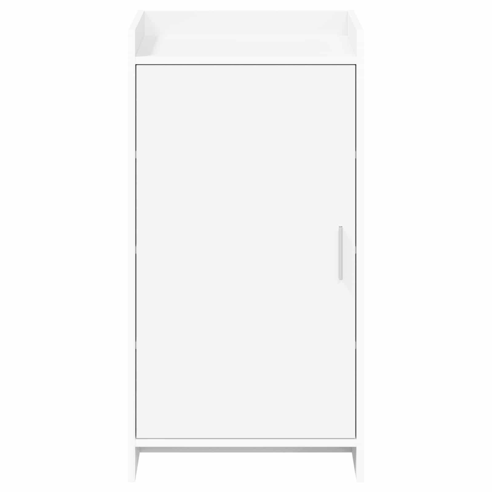 Schuhschrank mit Speicher Weiß 48 x 36 x 92 cm Holzwerkstoff