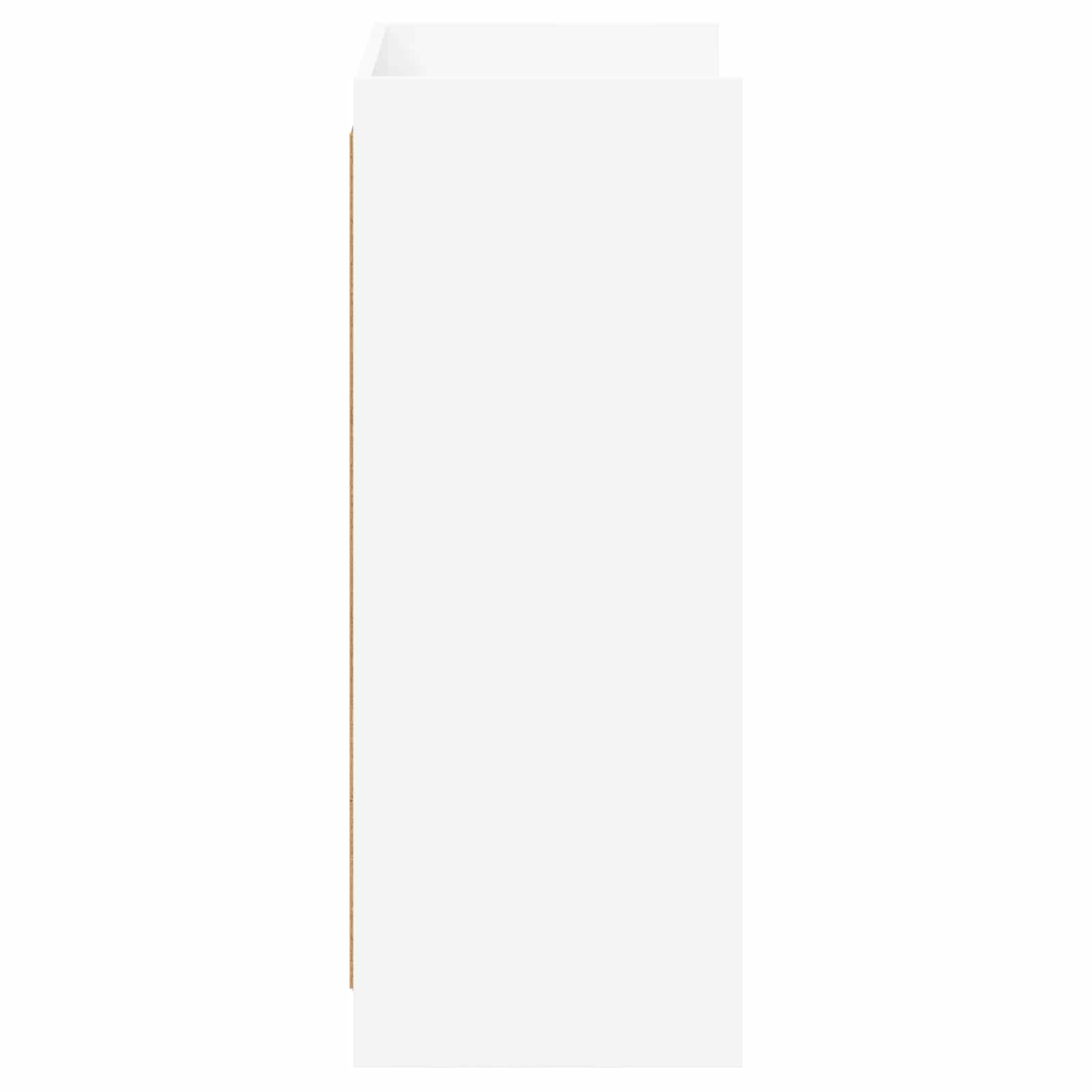 Schuhschrank mit Speicher Weiß 48 x 36 x 92 cm Holzwerkstoff
