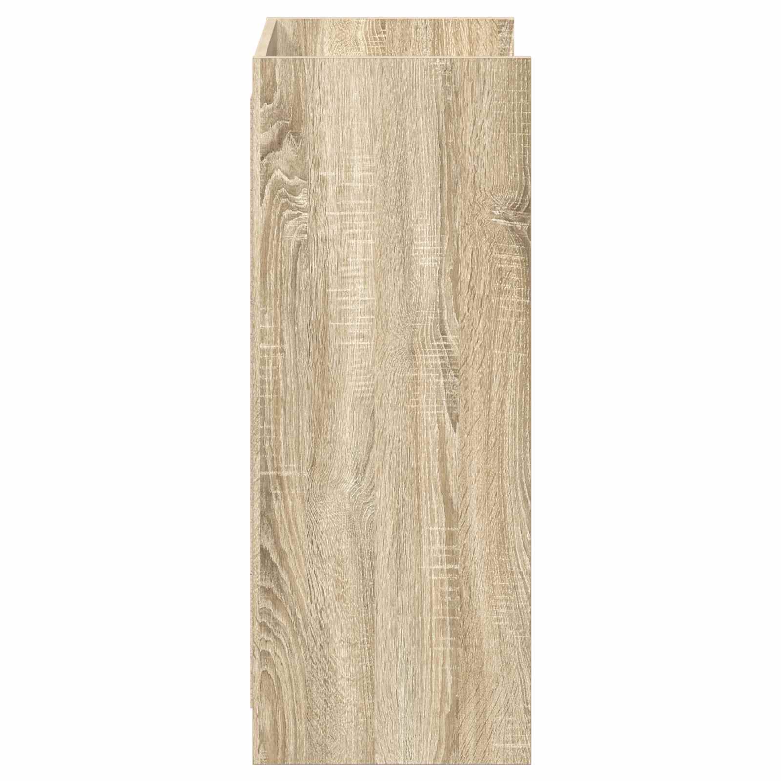 Schuhschrank mit Tür Sonoma-Eiche 48 x 36 x 92 cm Holzwerkstoff