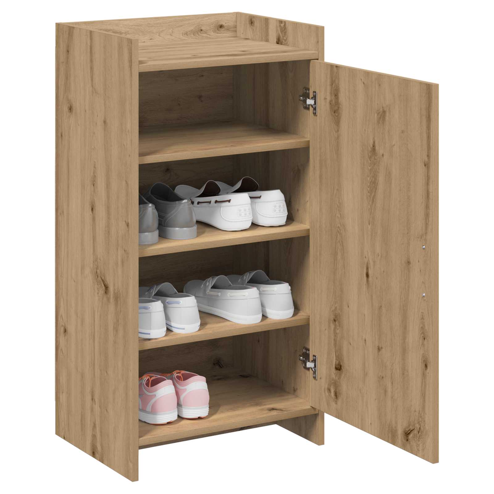 Schuhschrank Artisan-Eiche 48 x 36 x 92 cm Holzwerkstoff