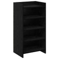 Schuhschrank Schwarze Eiche 48 x 36 x 92 cm Holzwerkstoff
