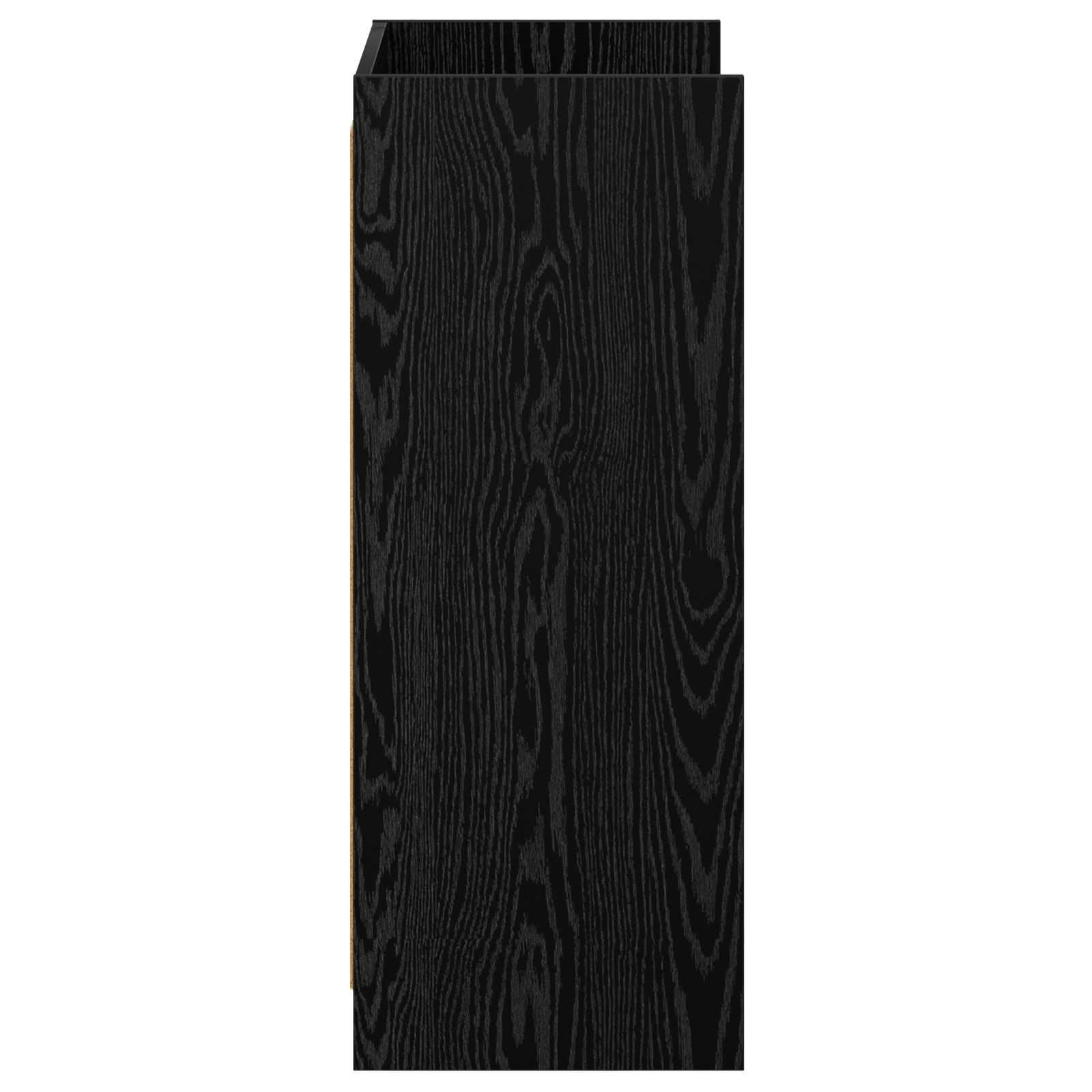Schuhschrank Schwarze Eiche 48 x 36 x 92 cm Holzwerkstoff