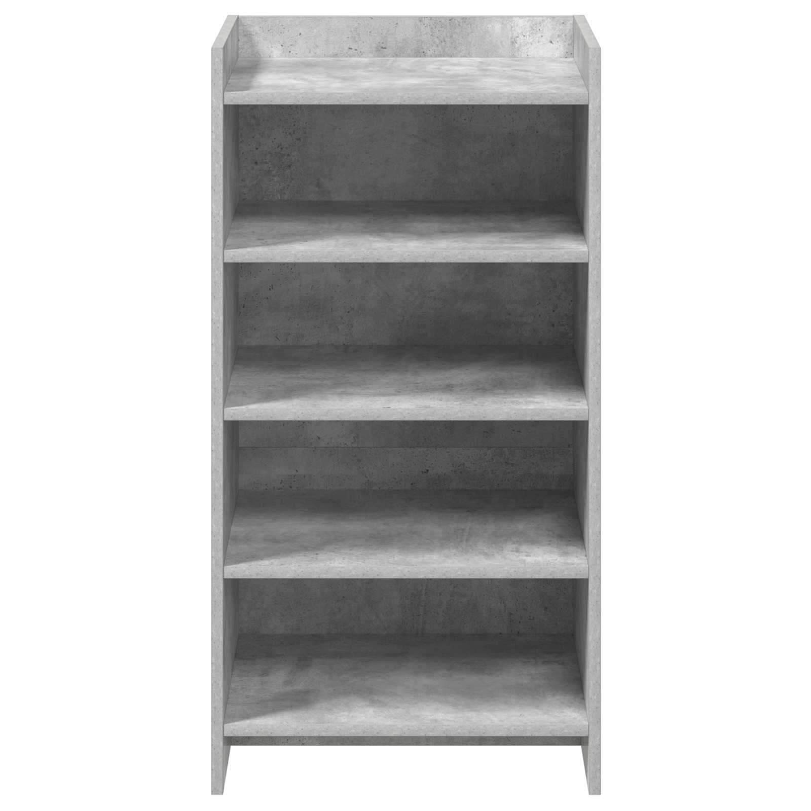Schuhschrank Betongrau 48 x 36 x 92 cm Holzwerkstoff