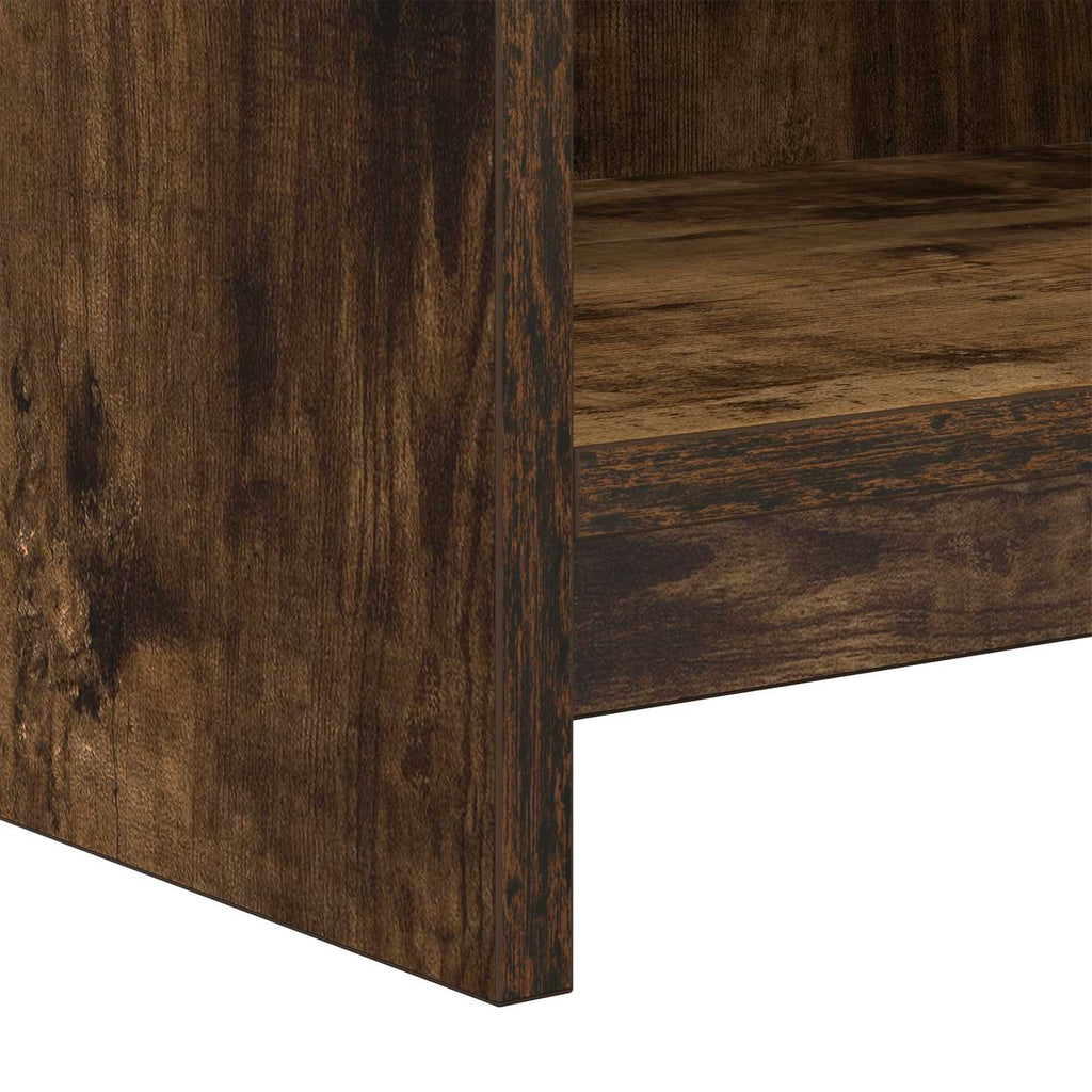 Schuhschrank Geräucherte Eiche 48 x 36 x 92 cm Holzwerkstoff