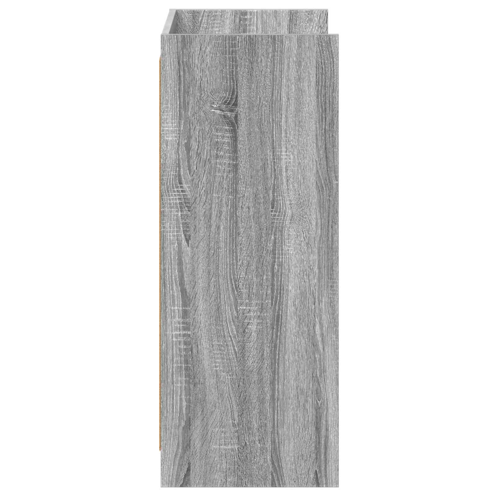 Schuhschrank Grau Sonoma 48 x 36 x 92 cm Holzwerkstoff