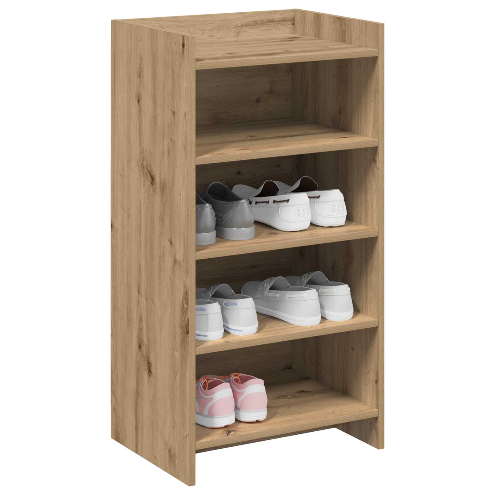 Schuhschrank Artisan-Eiche 48 x 36 x 92 cm Holzwerkstoff