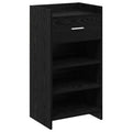 Schuhschrank Schwarze Eiche 48 x 36 x 92 cm Holzwerkstoff