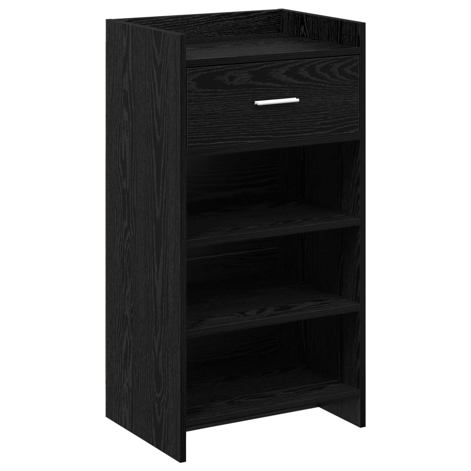 Schuhschrank Schwarze Eiche 48 x 36 x 92 cm Holzwerkstoff
