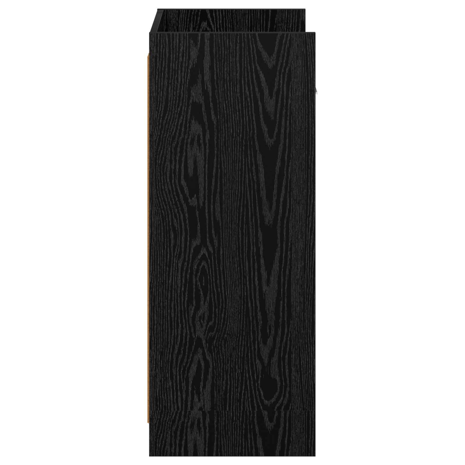 Schuhschrank Schwarze Eiche 48 x 36 x 92 cm Holzwerkstoff