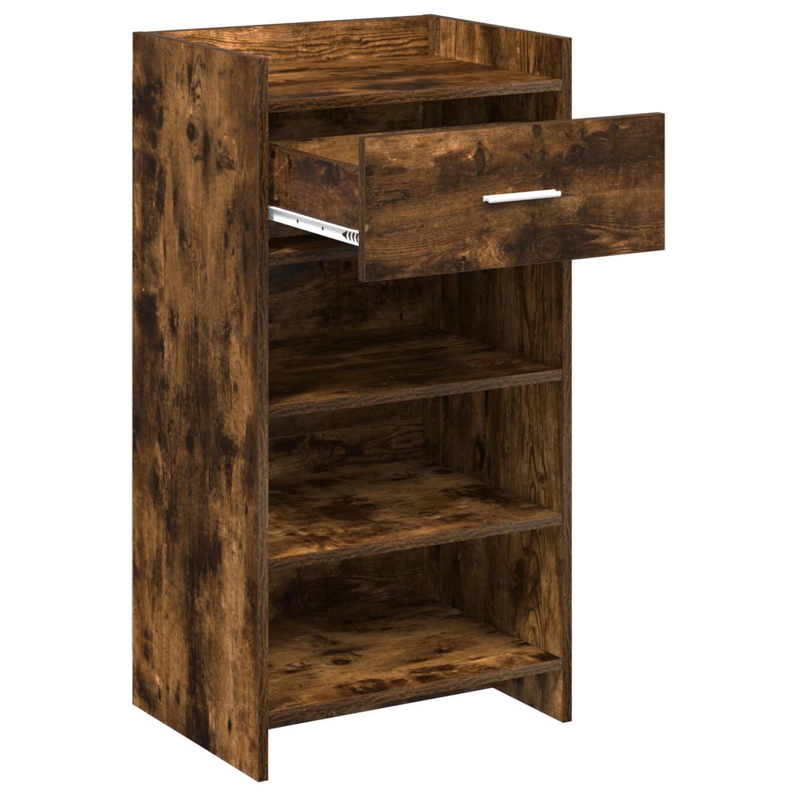 Schuhschrank Geräucherte Eiche 48 x 36 x 92 cm Holzwerkstoff