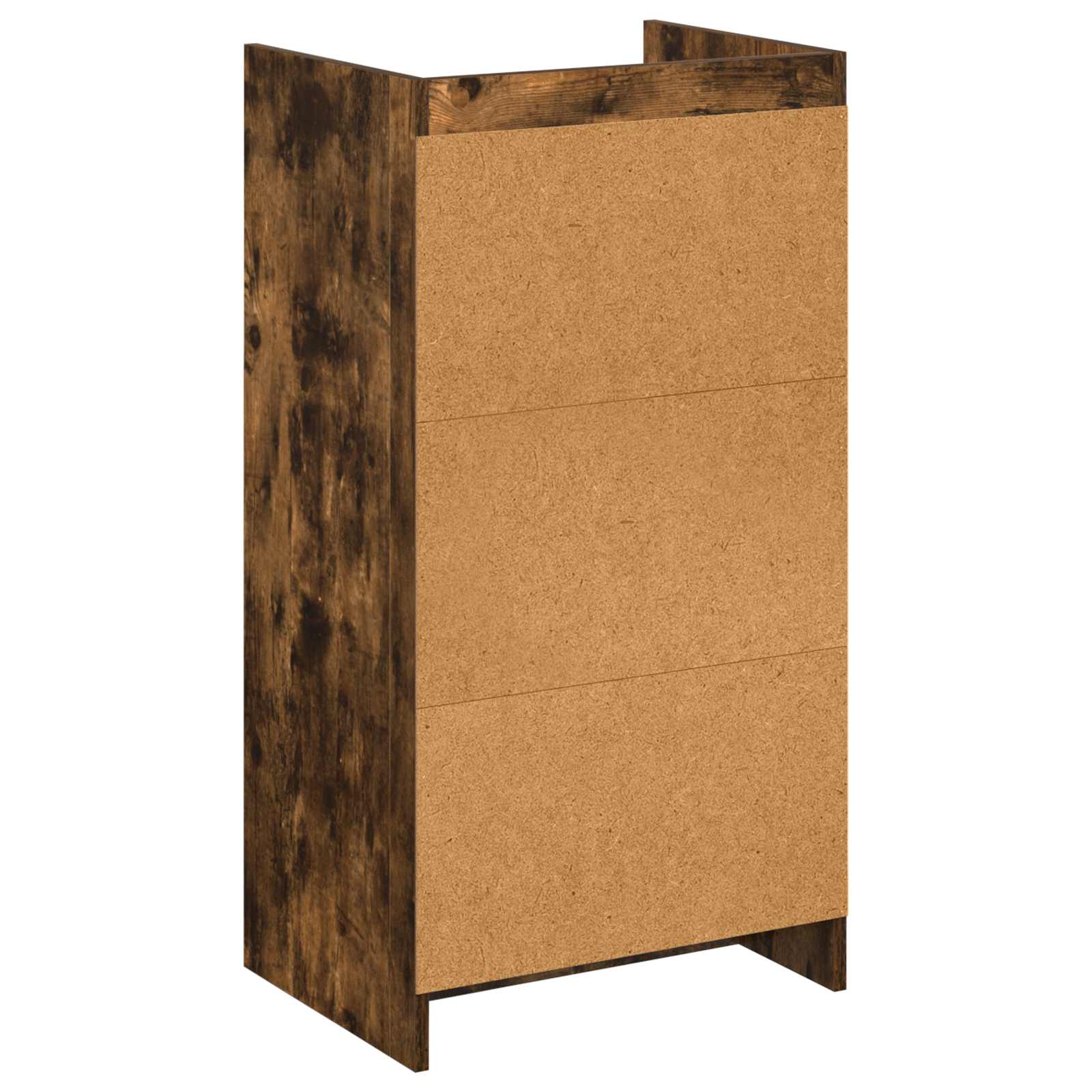 Schuhschrank Geräucherte Eiche 48 x 36 x 92 cm Holzwerkstoff